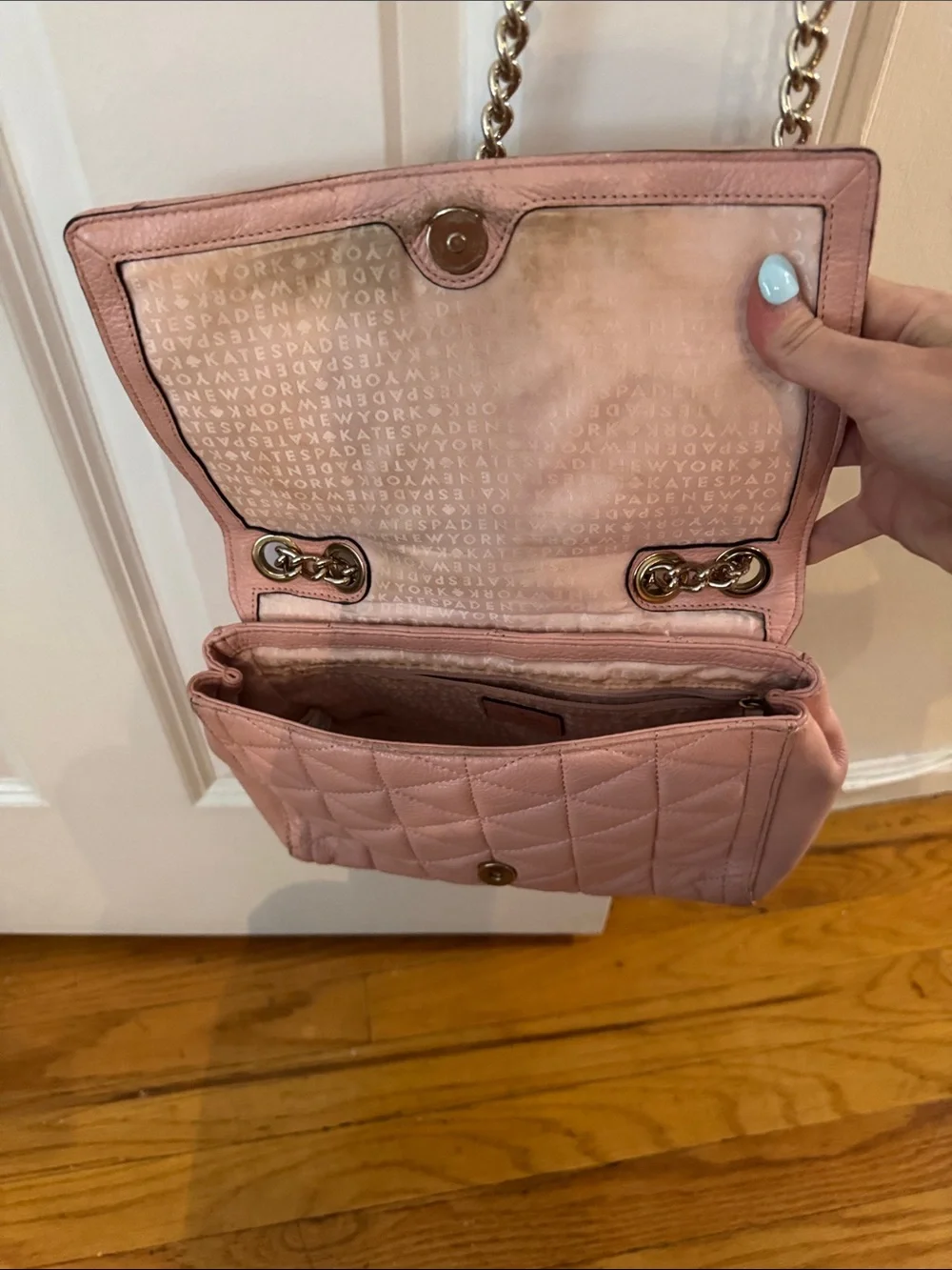 kate spade quilted shoulder